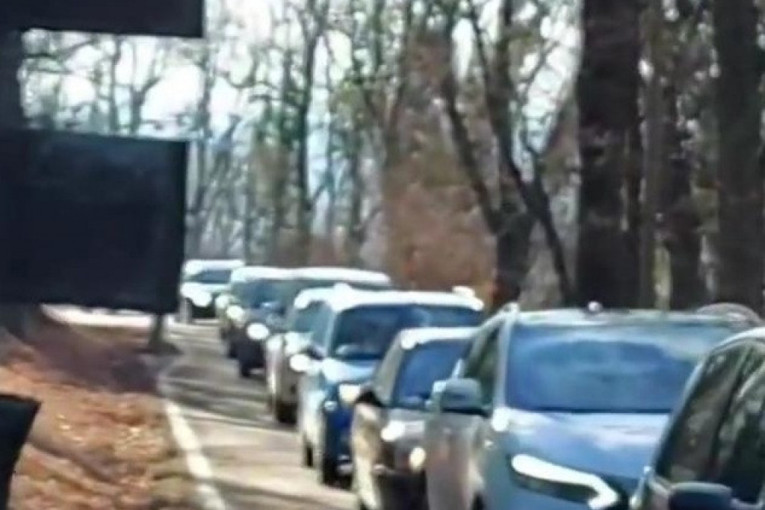 Usporen saobraćaj na obilaznici oko Beograda