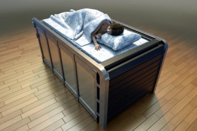 Dizajniran krevet koji postaje sklonište u slučaju zemljotresa
