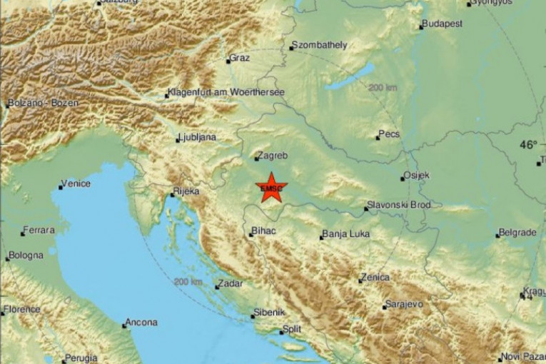 Još jedan zemljotres u Hrvatskoj: "Cela kuća se tresla kao da je granata opalila"