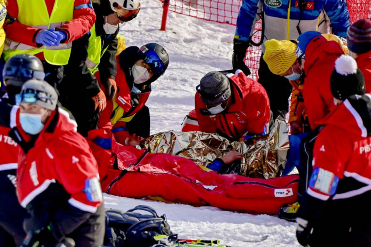 Užasan pad skijaša iz SAD (video)