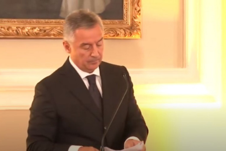 Ðukanović odbija da potpise razrešenje dvojici generala