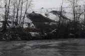 Jalovište kod Leposavića se obrušilo u Ibar (VIDEO)