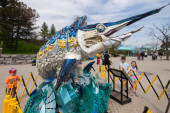 Skulpture koje nastaju od plastike iz okeana