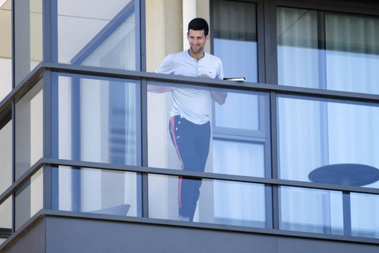 "Novakov balkon" je i dalje u modi: Buduća šampionka upoznala idola