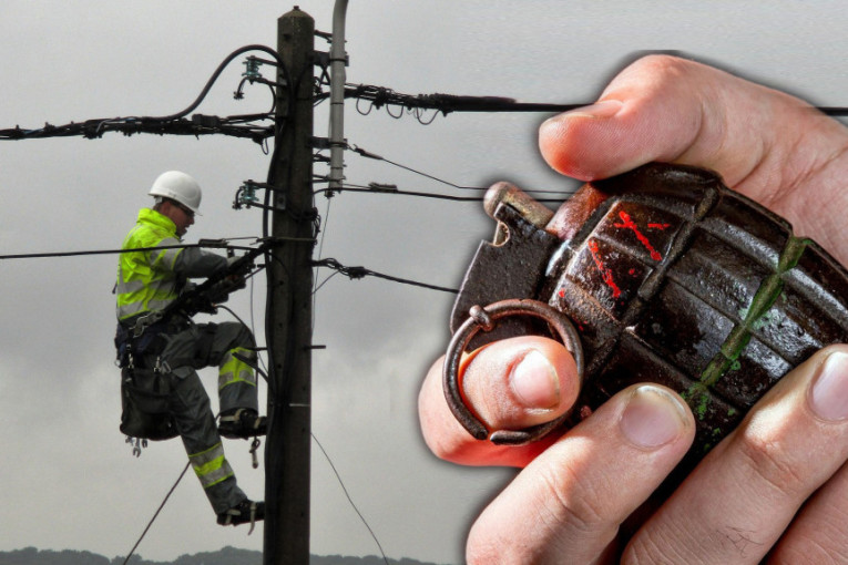 Bombom na radnike elektroprivrede! Došli da mu isključe struju