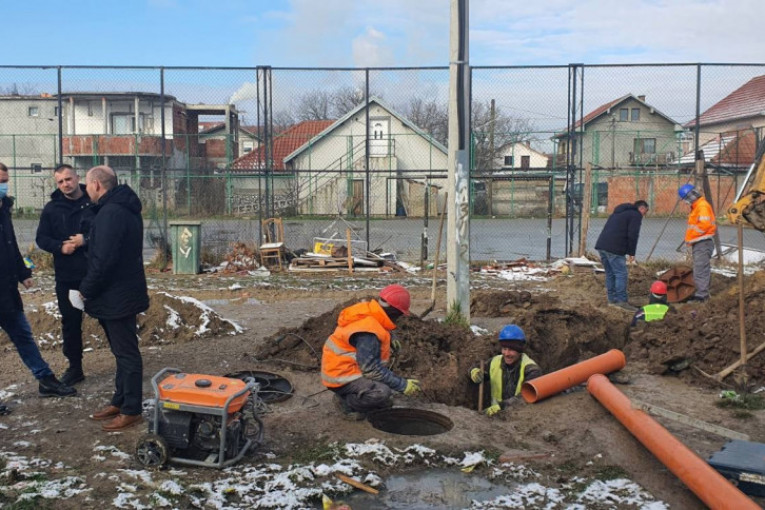 Radovi u toku: Žitelji obrenovačkog naselja Šljivice dobijaju kanalizaciju
