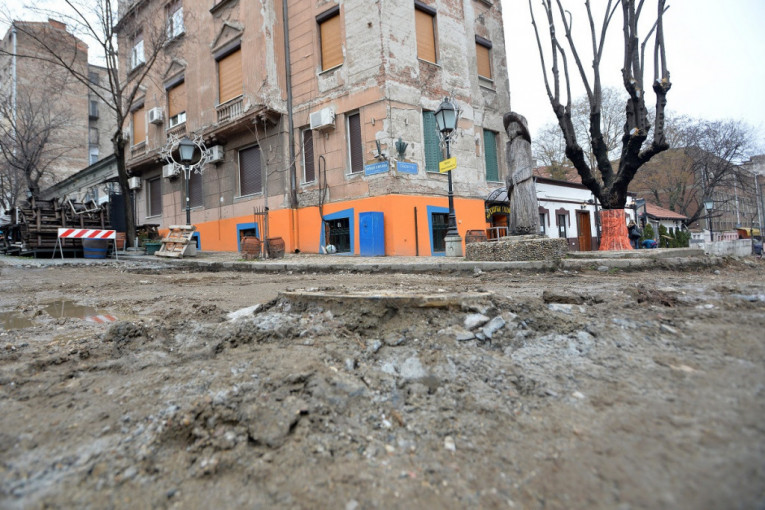 U toku radovi na rekonstrukciji kanalizacione mreže u Skadarliji
