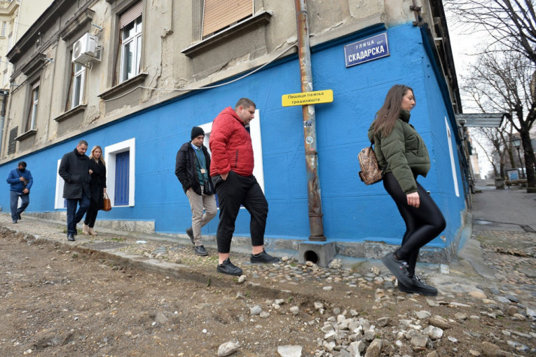 Počela završna faza rekonstrukcije Skadarske ulice: Kraj radova do 10. maja