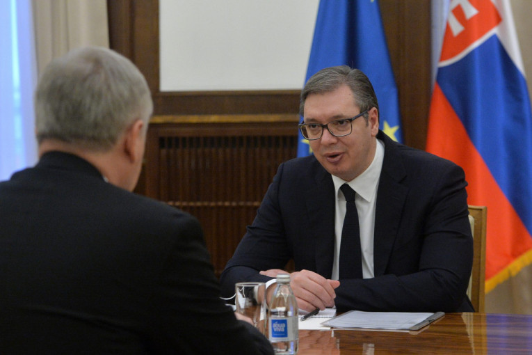 Iskren prijatelj i pouzdan partner: Predsednik Vučić sa ambasadorom Slovačke Republike