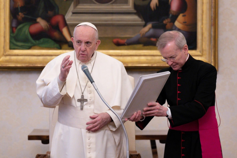Papa Franja primio Srbina u privatnu posetu