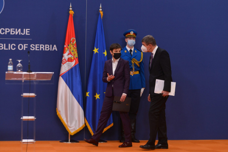 Češka podržava evrointegracije Srbije: Ana Brnabić sa Andrejem Babišem o ključnim temama dveju država