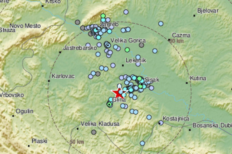 U Hrvatskoj nikako da se smiri tlo: Novi zemljotres kod Siska
