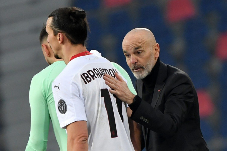 Pioli pred Zvezdu: Ibrahimović dolazi u Beograd, pritisak bi bio veći da su tu navijači