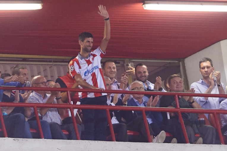 I on će pratiti dešavanja na "Markani": Novak oduševio navijače Zvezde i Milana