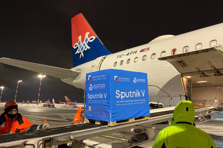 Stigao još jedan kontingent vakcina "sputnjik V"! Do aprila stiže dva miliona doza