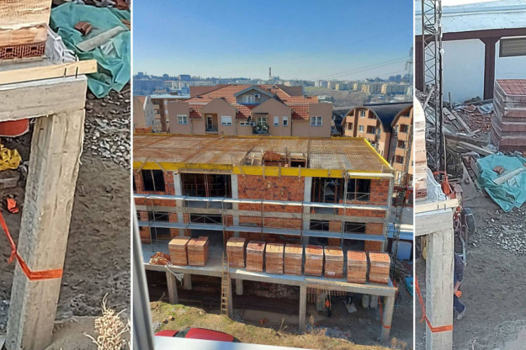Neviđena bahatost: Inspektori zatvorili gradilište, a pola sata kasnije zidari ponovo zidali (FOTO)