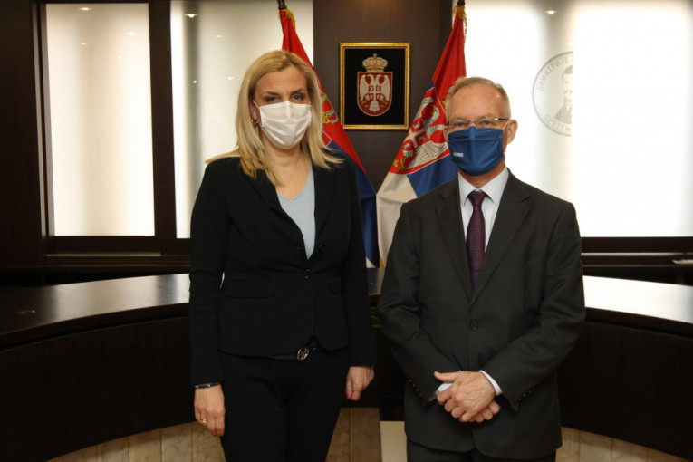 Ministarka pravde sa novim šefom Misije OEBS-a u Srbiji o saradnji i prioritetima Vlade Srbije