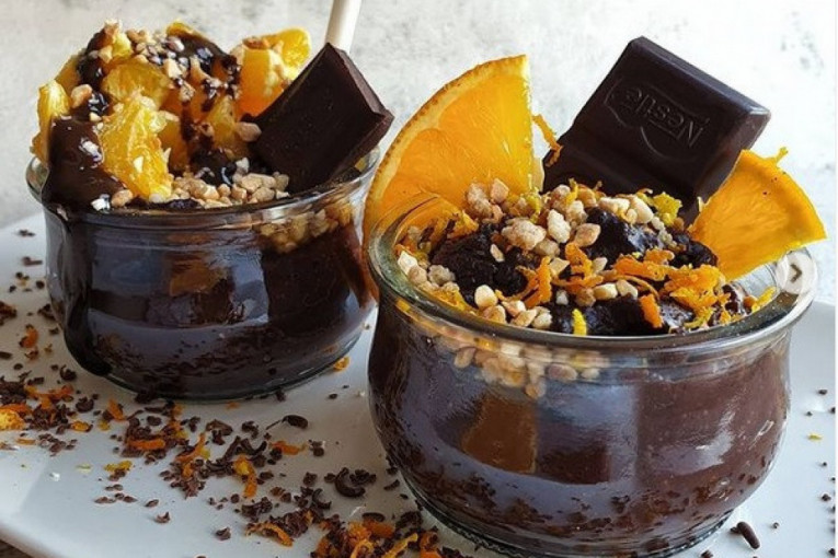 Recept dana: Čoko-oranž, neodoljivo kremast, a zdrav desert u čaši