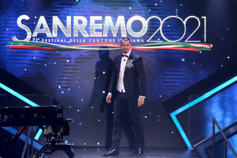 Ibrahimović uz narodnjak Nade Topčagić otvorio festival u Sanremu (VIDEO)