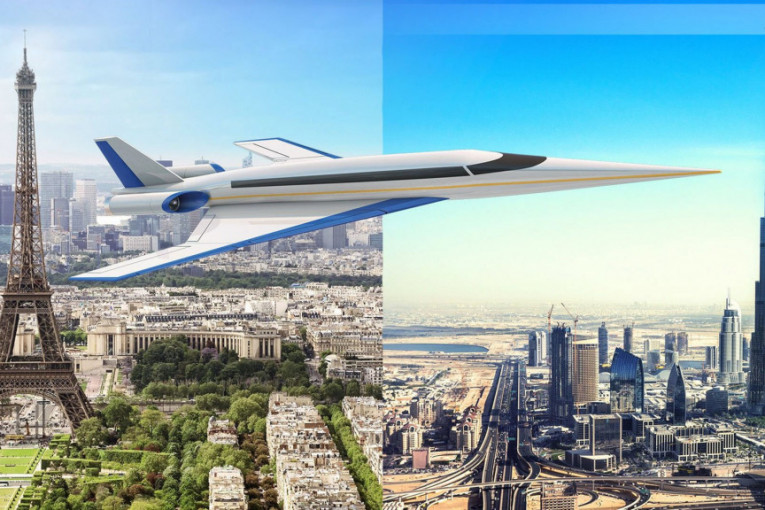 Supersonični avion budućnosti: Let London - Njujork za samo 90 minuta