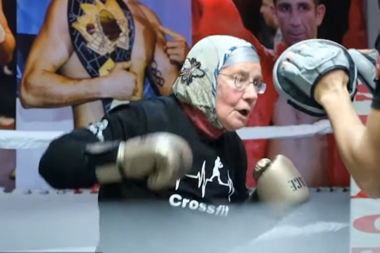 I Roki bi bio ponosan na nju: Baka Nensi ima 75 godina i protiv Parkinsonove bolesti se bori boksom