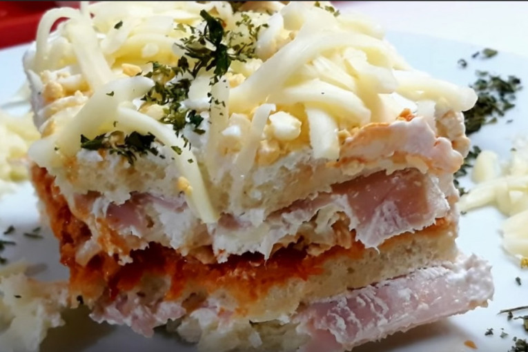 Recept dana: Slana torta od tost hleba, odlična kao dodatak, ali i glavno jelo