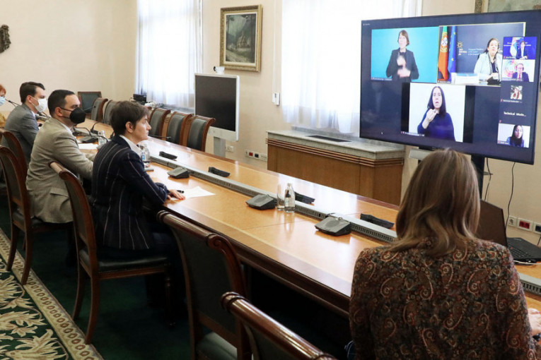 Premijerka Brnabić poručila sa onlajn regionalnog foruma: "Godine tehnoloških reformi učinile su nas danas otpornim"