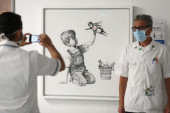 Benksijeva slika posvećena zdravstvenim radnicima prodata za rekordnu cifru