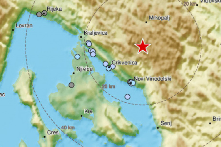 Dva potresa u Jadranu: Mesecima podrhtava Hrvatska