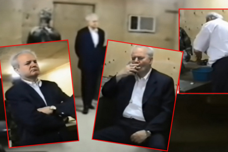 Poslednji Miloševićev snimak pre odlaska u Hag: Zapalio cigaretu u američkoj bazi, šalio se sa vojnicima (VIDEO)