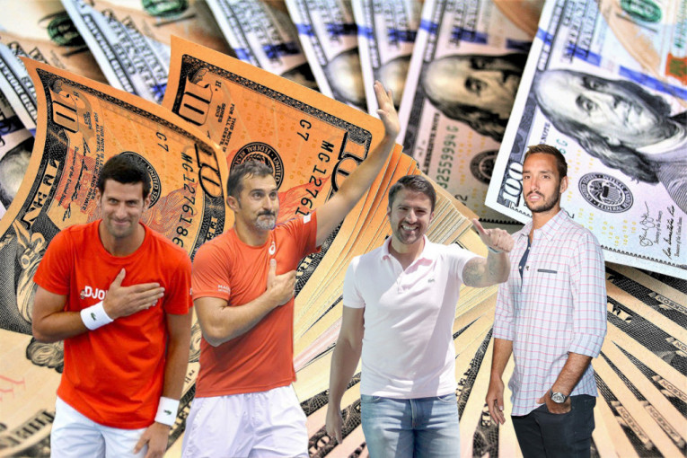 Ko je sve u klubu srpskih teniskih milionera?