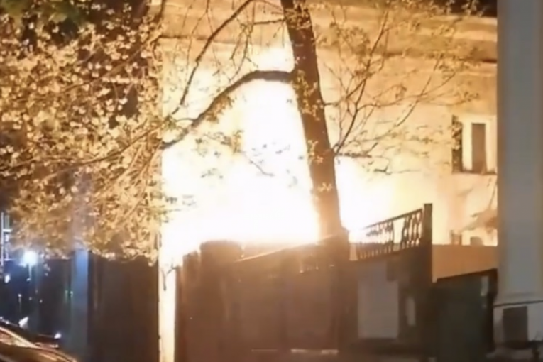 Požar u centru Beograda: Gori kuća u Francuskoj ulici