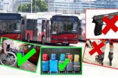 Sedi u autobusu, pije pivo i puši! Bahati putnik šokirao Beograđane: Šta je dozvoljeno, a šta zabranjeno da se unosi u gradski prevoz?