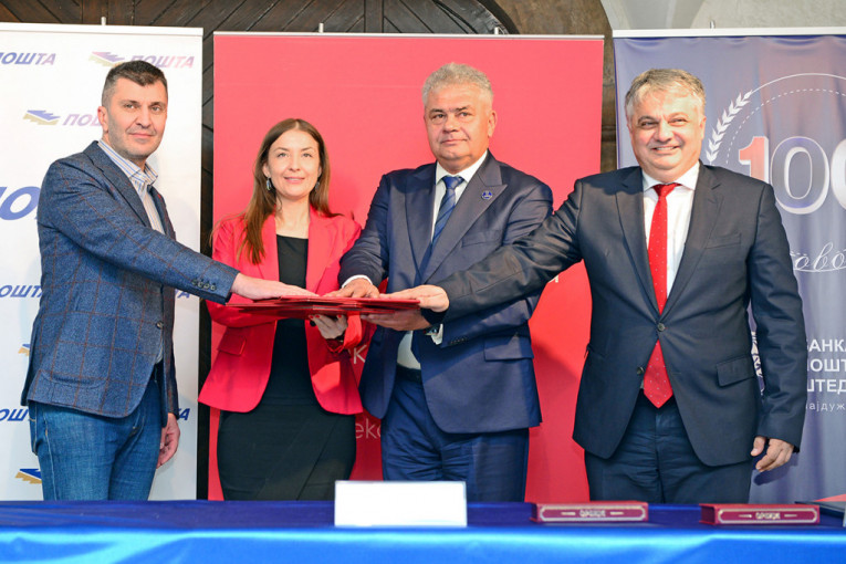Potpisan Protokol o saradnji između kompanije Dunav osiguranje, JP Pošta Srbije, Telekoma Srbija i Banke Poštanska štedionica