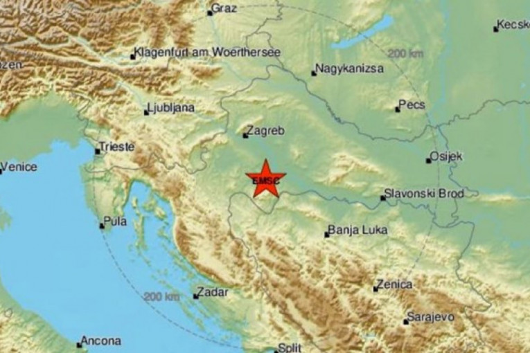 Novi zemljotres u Hrvatskoj: Treslo se tlo u Baniji