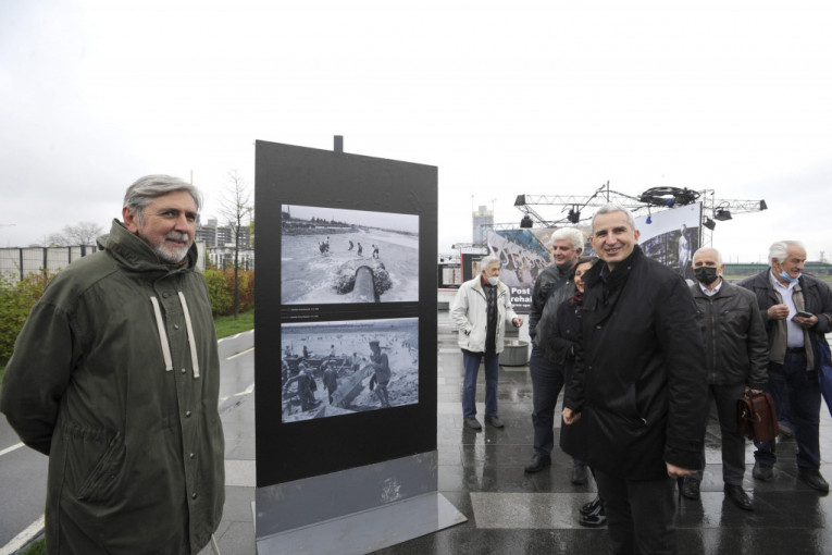 "Dani Beograda" na Sava promenadi: Otvorena izložba fotografija izgradnje Novog Beograda
