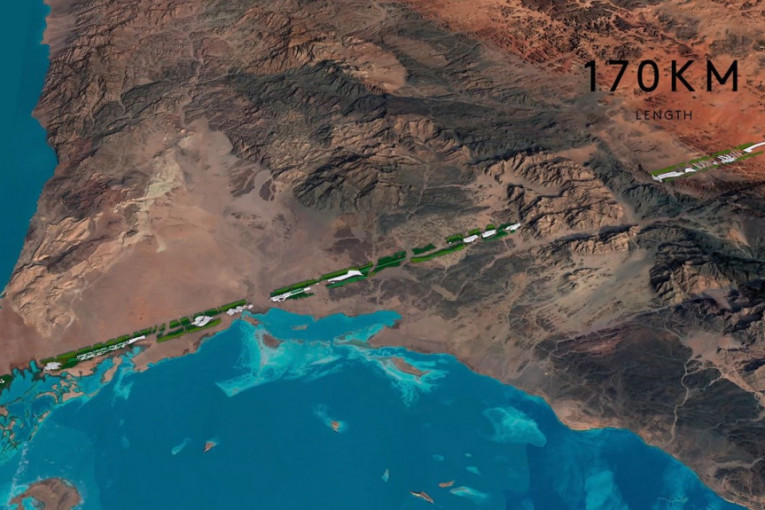 Budućnosti je ime „Linija“ – Futuristički grad može biti zelena oaza samo u Saudijskoj Arabiji