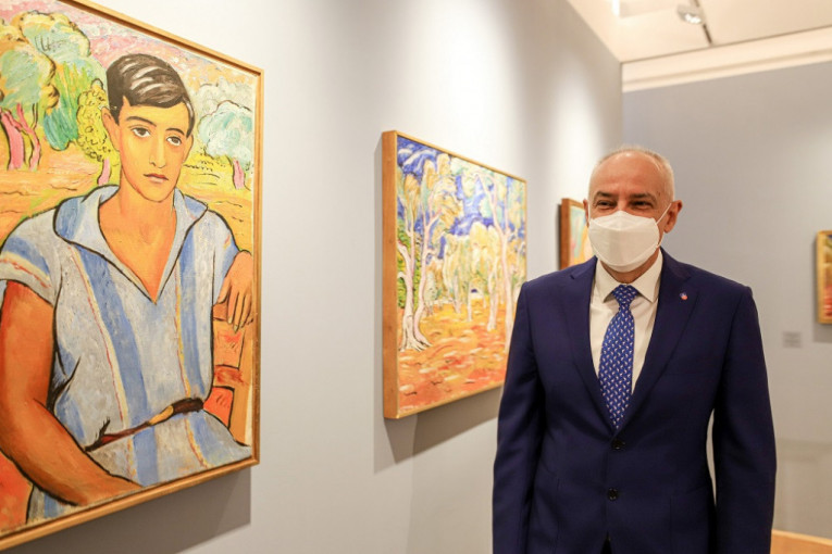"Buntovnik sa kolorističkom vizijom": Gradonačelnik na otvaranju renovirane galerije Petra Dobrovića (FOTO)