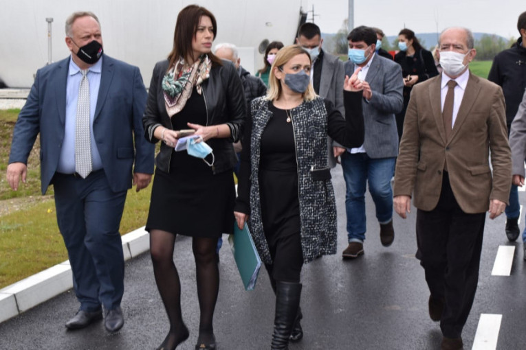 Ministarka Vujović u Leskovcu: Uskoro kreće sa radom prva faza modernog prečistača otpadnih voda