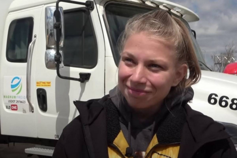 Nišlijka koja ruši stereotipe: Katarina ima 25 godina i vozi kamion u Americi