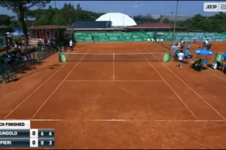 Skandal: Italijanski teniser pretio sudiji da će ga ubiti (VIDEO)
