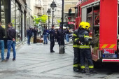 Požar u školi u Knez Mihailovoj: Klimatizacija planula, hodnik pun dima