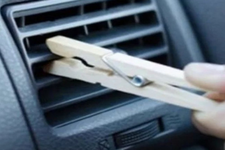 Savet profesionalaca: Stavite štipaljku za veš na otvor za ventilaciju u automobilu i uštedite novac