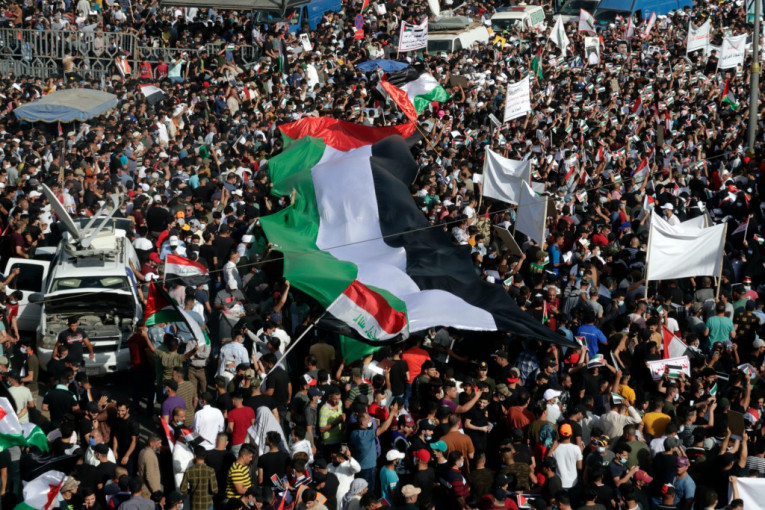 Irak na nogama: Demonstracije protiv Izraela u brojnim gradovima (FOTO)