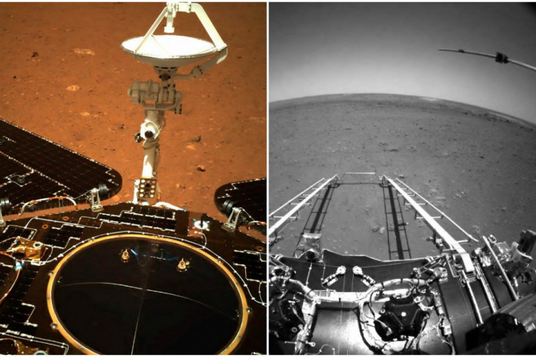 Trenutak za istoriju: Kineski rover poslao prve fotografije sa Marsa!
