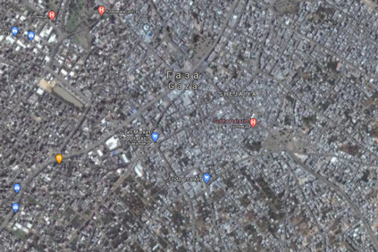 Skriven u suštinski važnom trenutku: Zašto je Pojas Gaze zamućen na internet mapama?