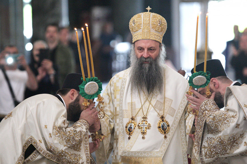 Patrijarh Porfirije održao besedu: "Sabrali smo se da pokažemo jedinstvo crkve"