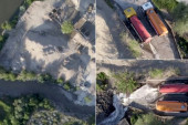 Nepoznata tečnost iz kamiona - direktno u Dunav: Snimak zgrozio građane, da li su to fekalije?