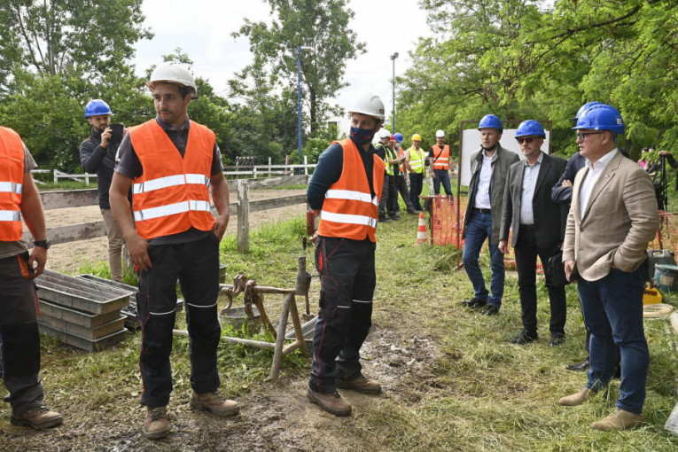 Vesić obišao geološke radove: "U novembru počinje izgradnja metroa"
