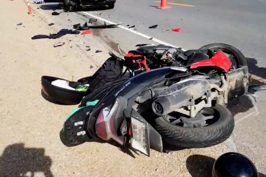 Nesreća u Zemunu - teško povređen motociklista: Muškarac zadobio prelom vratnog pršljena!